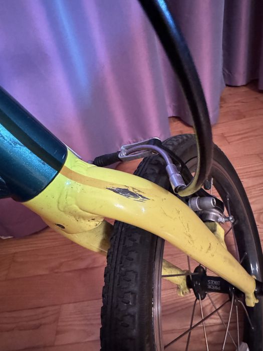 Дитячий велосипед Pride Glider 16 green