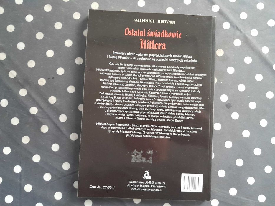 Ostatni świadkowie Hitlera Michael A. Musmanno
