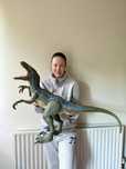 93 см Велоцираптор Блю Jurassic World Динозавр