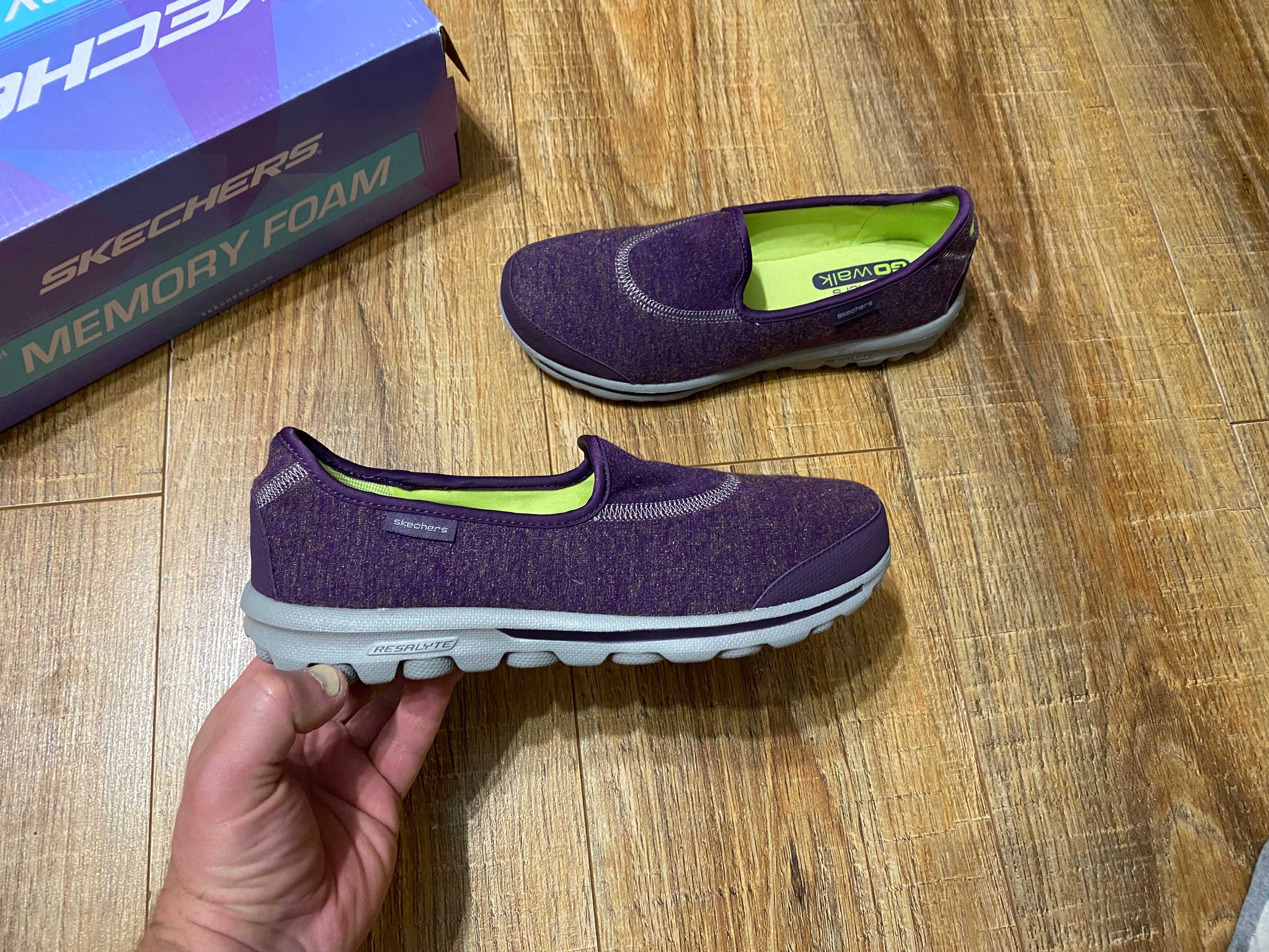 Skechers балетки босоножки женские мокасины оригинал р.37-38
