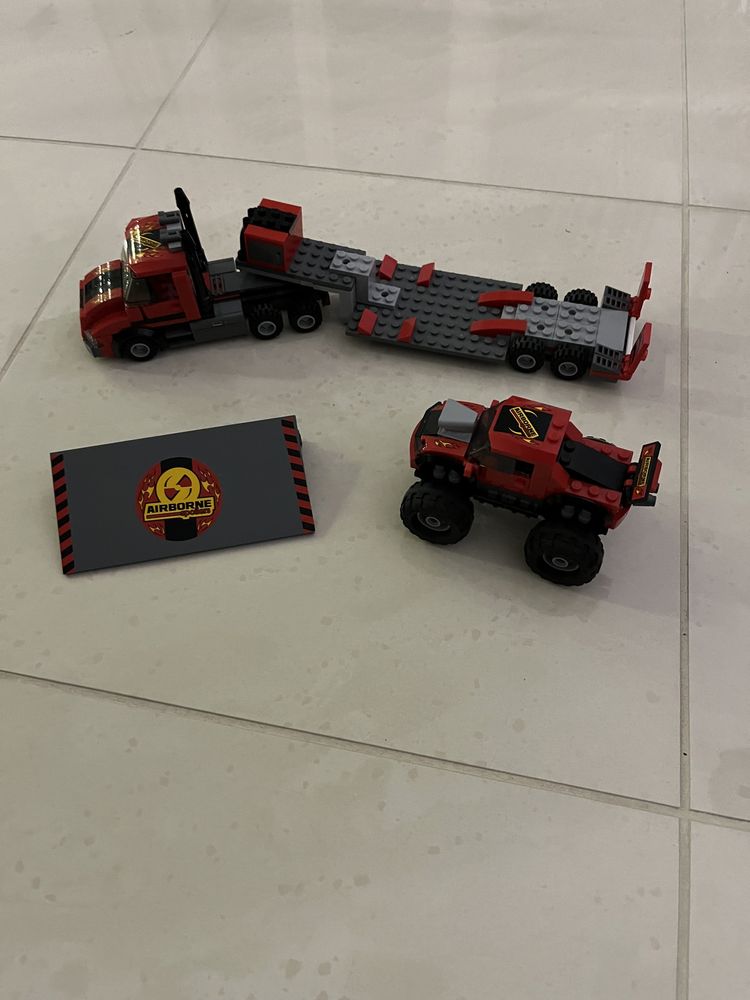 Lego city 60027 Monster Truck Transporter