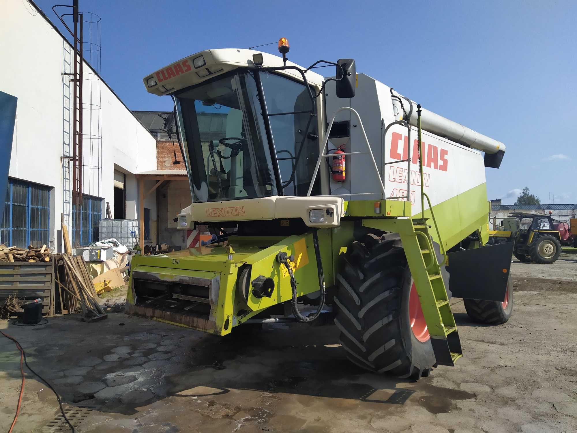 Kombajn CLAAS Lexion 480 Stan bardzo dobry Rotor