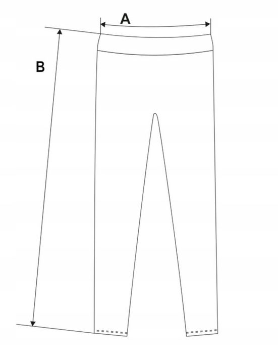 Legginsy Damskie Grafit Wysoki Stan Kryjące Getry Klasyczne Moraj L/XL