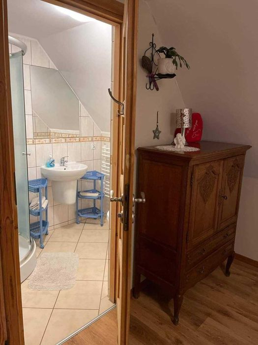 Dom w centrum Białowieży/Warsztaty, sauna, rowery!