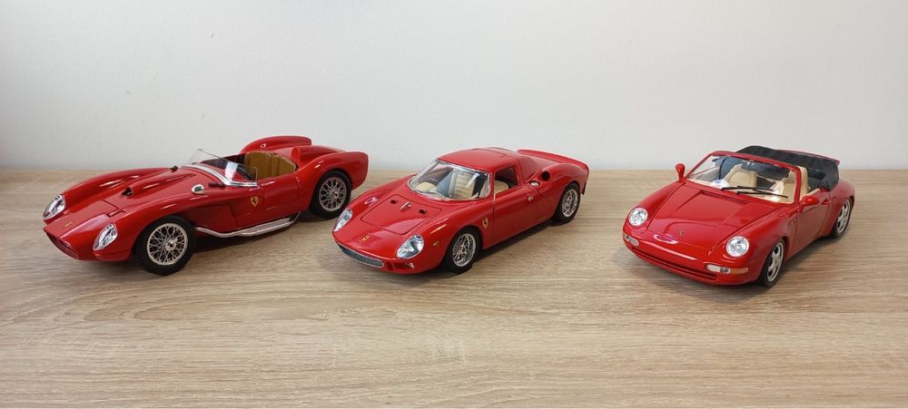 Коллекция моделей автомобилей в масштабе 1:18
