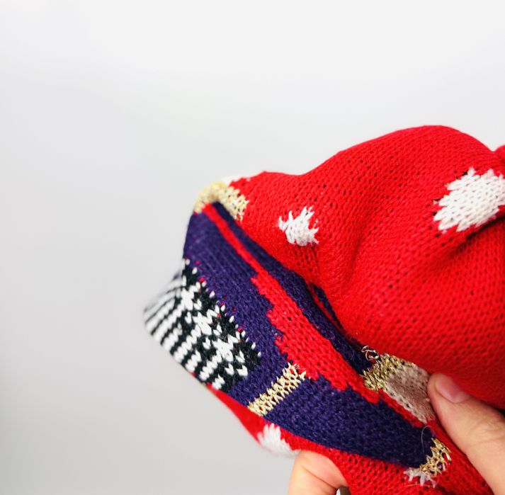 Sweter świąteczny z motywem dziadka do orzechów S 36