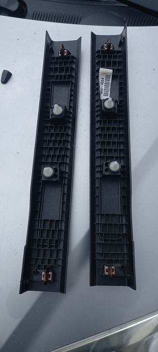 Накладки порога передние FORD FUSION, идеал