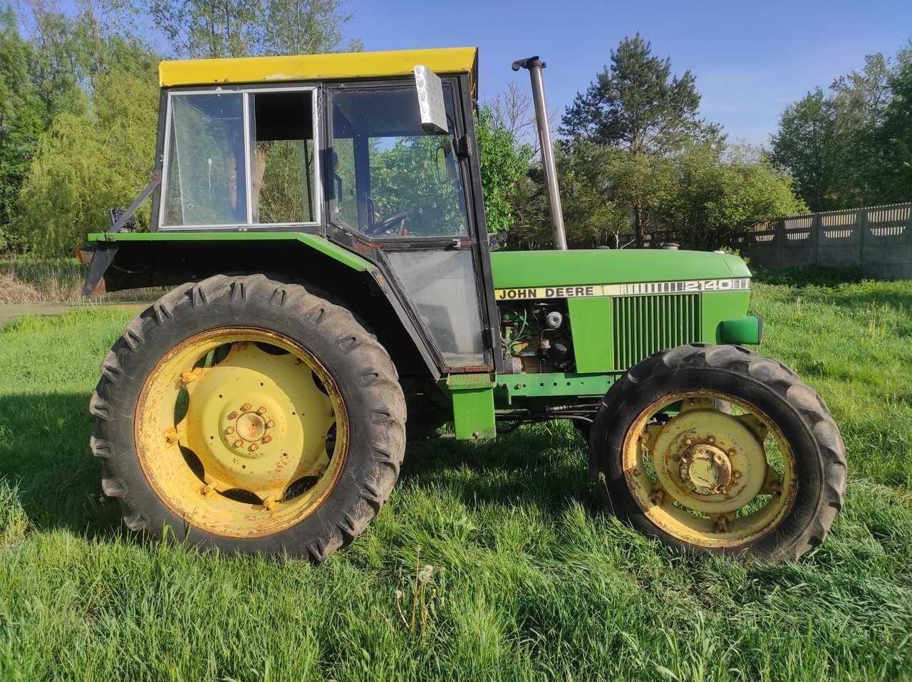 traktor john deere 2140 4x4 turbo