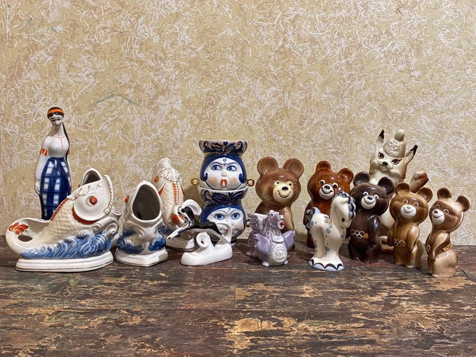 Статуетки Фарфор,порцеляна*Коростень*Олімп Міша*Будди,Баранівка,Дулево