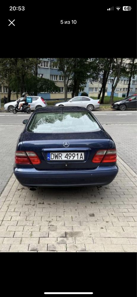 Sprzadam lub zamienie Mercedes clk w208