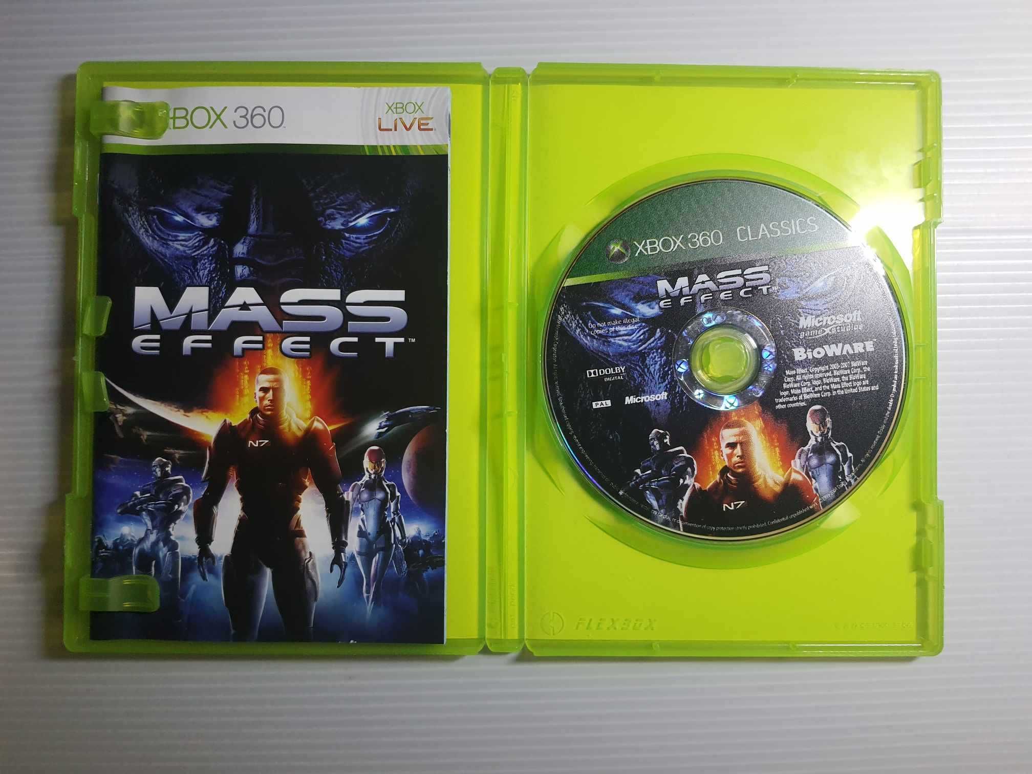 Xbox 360 Mass Effect Bonus Disc   Język polski.
