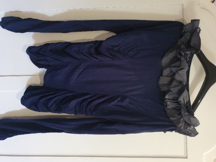 Top azul Rinascimento