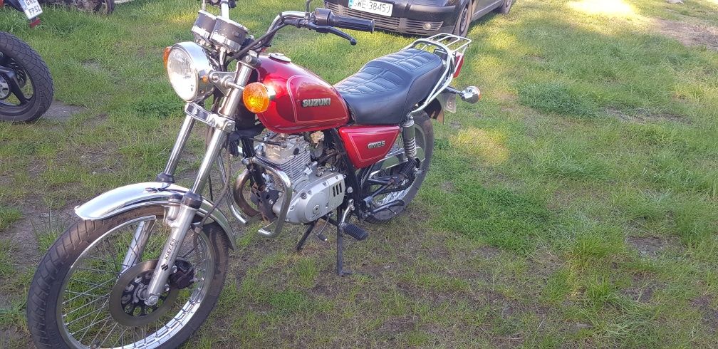 Suzuki gn 125 zobacz warto