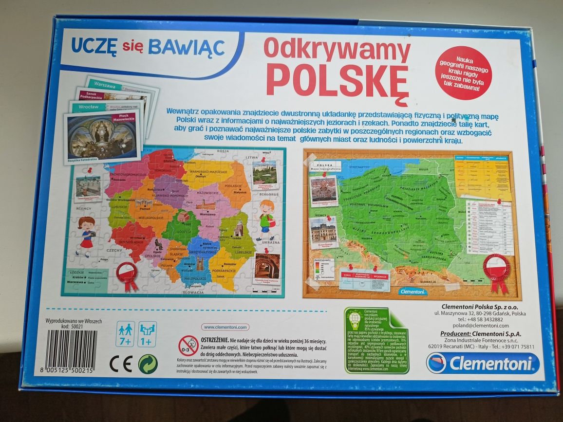 Clementoni Odkrywamy Polskę