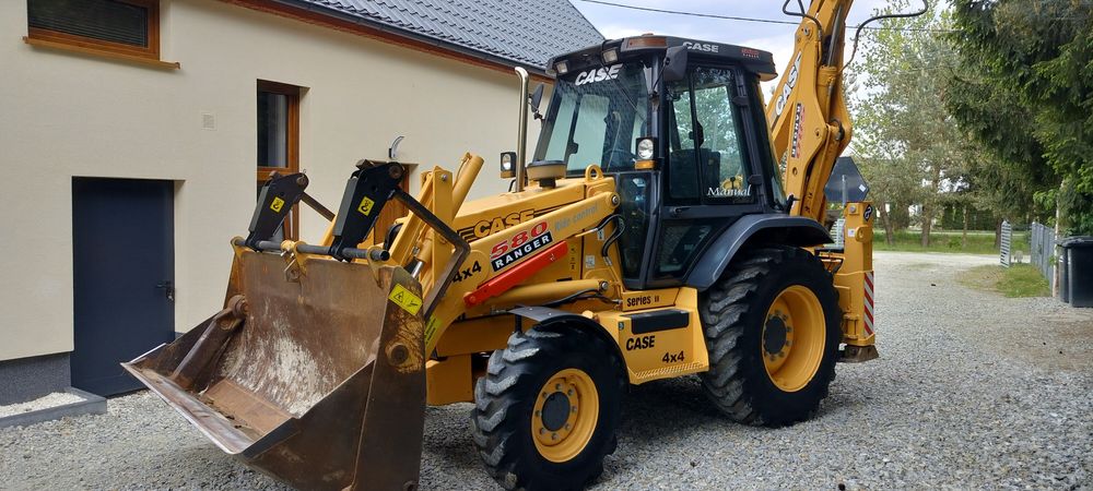 Koparko Ładowarka Case 580 SLE Full Opcja