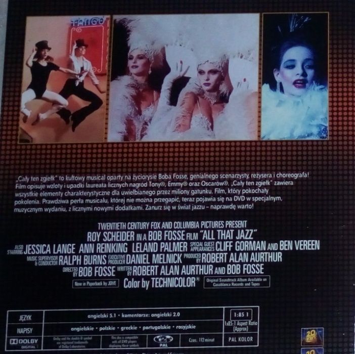 Musical - książka + film DVD - Cały ten zgiełk