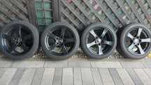 Диски Р17, 5×120 + Зимняя резина 225/45