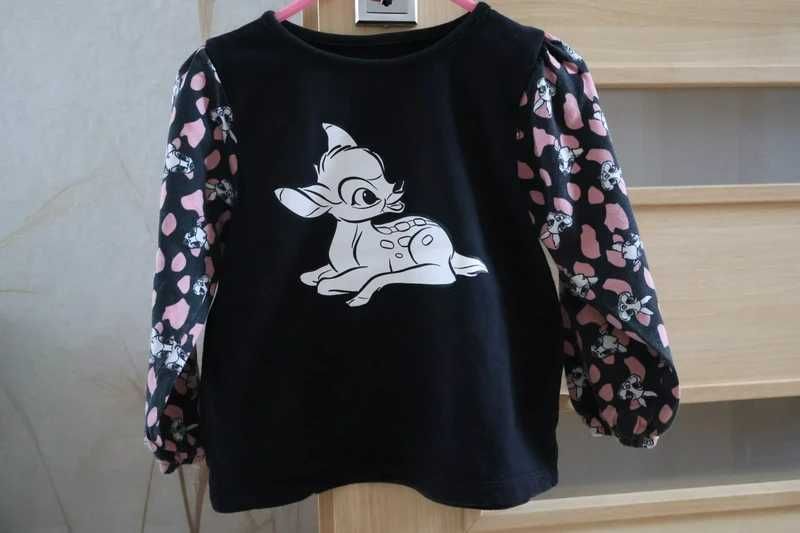 Bluza z Bambim rozm. 110-116 Cubus