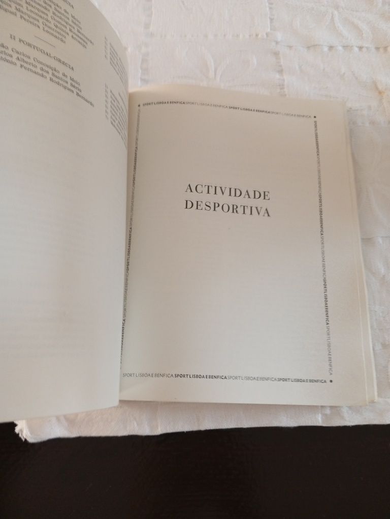 Livro actas SLB 1963