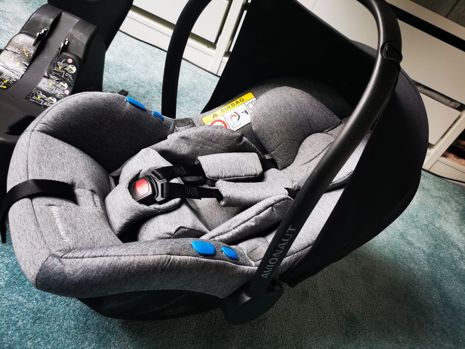 Wózek Espiro Next Melange + Fotelik Avionaut Pixel + baza 0-13kg