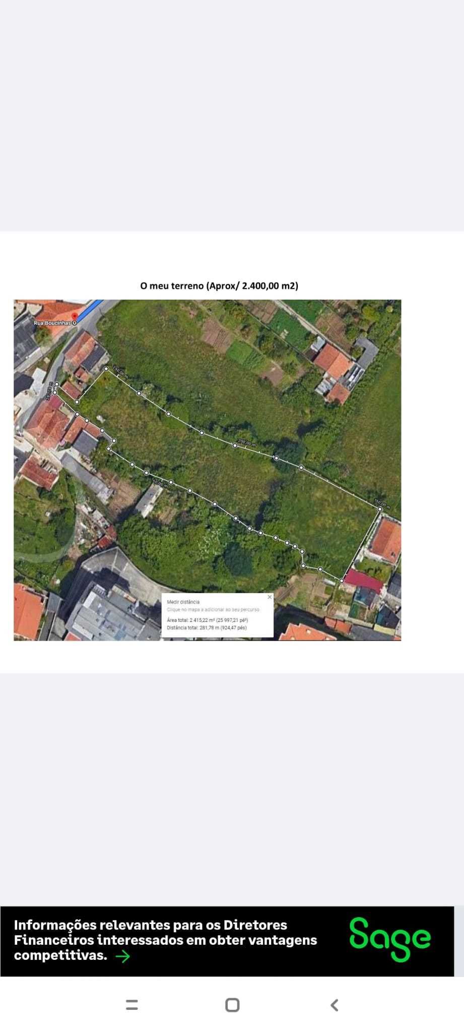 Terreno urbano e rústico em Oliveira do Douro, V. N. Gaia