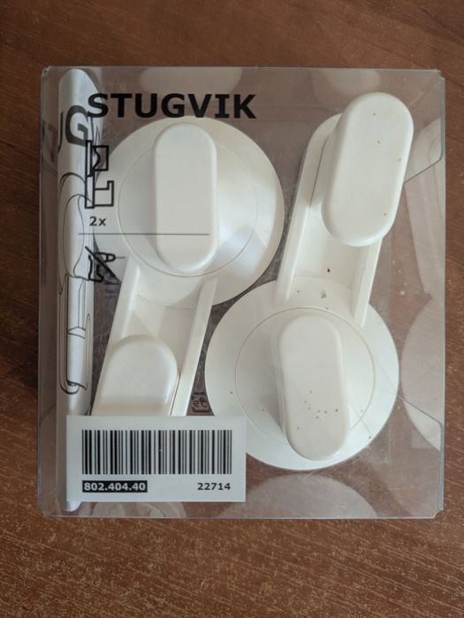 Wieszak haczyk z przyssawką Ikea