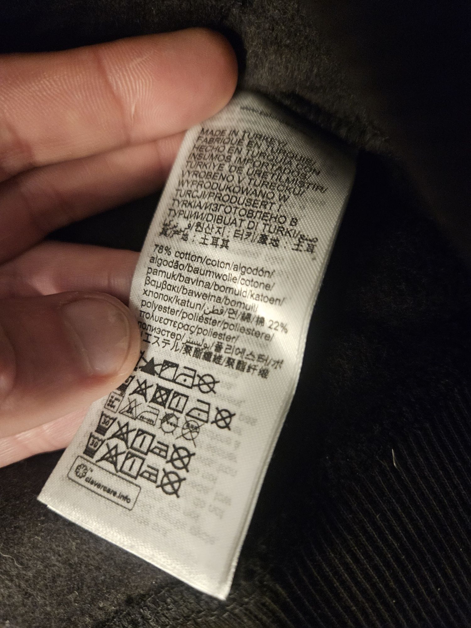Nowa oryginalna męska bluza z kapturem Calvin Klein Jeans rozmiar L
