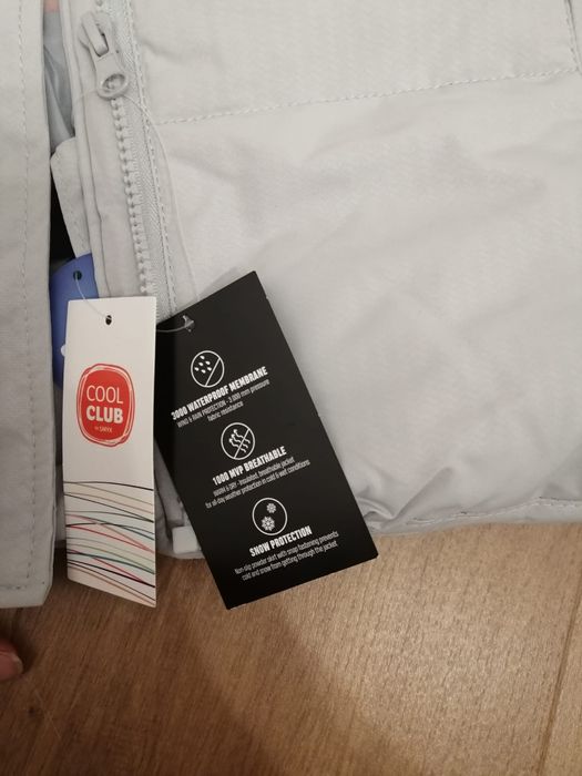 Kurtka zimowa, narciarska, cool club, smyk,134