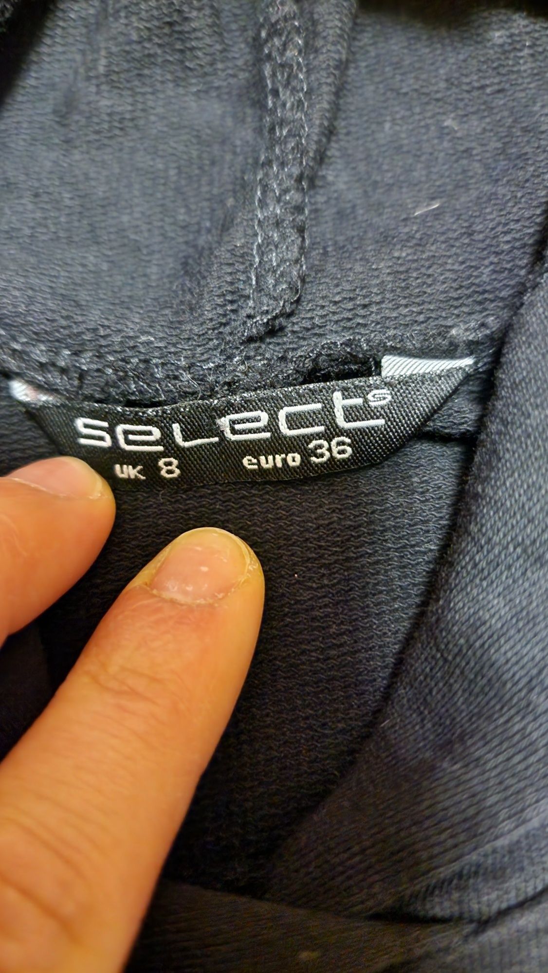 Krótka bluza heart breaker z kapturem kaptur Select bawełna elastyczna