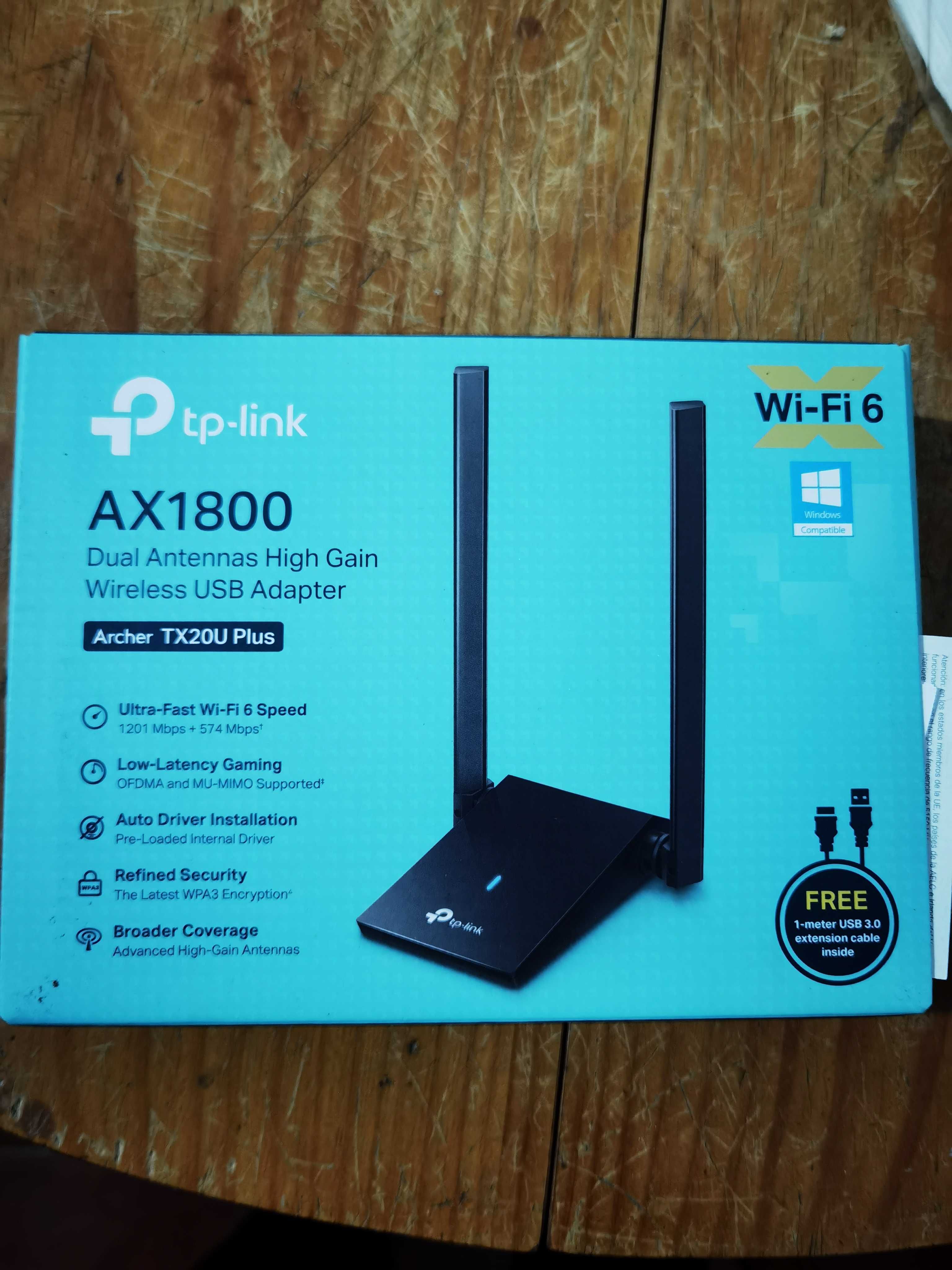 Amplificador de sinal wireless TP-Link Archer TX20U+