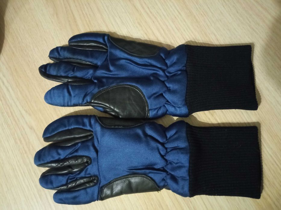 Мото-вело перчатки.(9р.кожа)