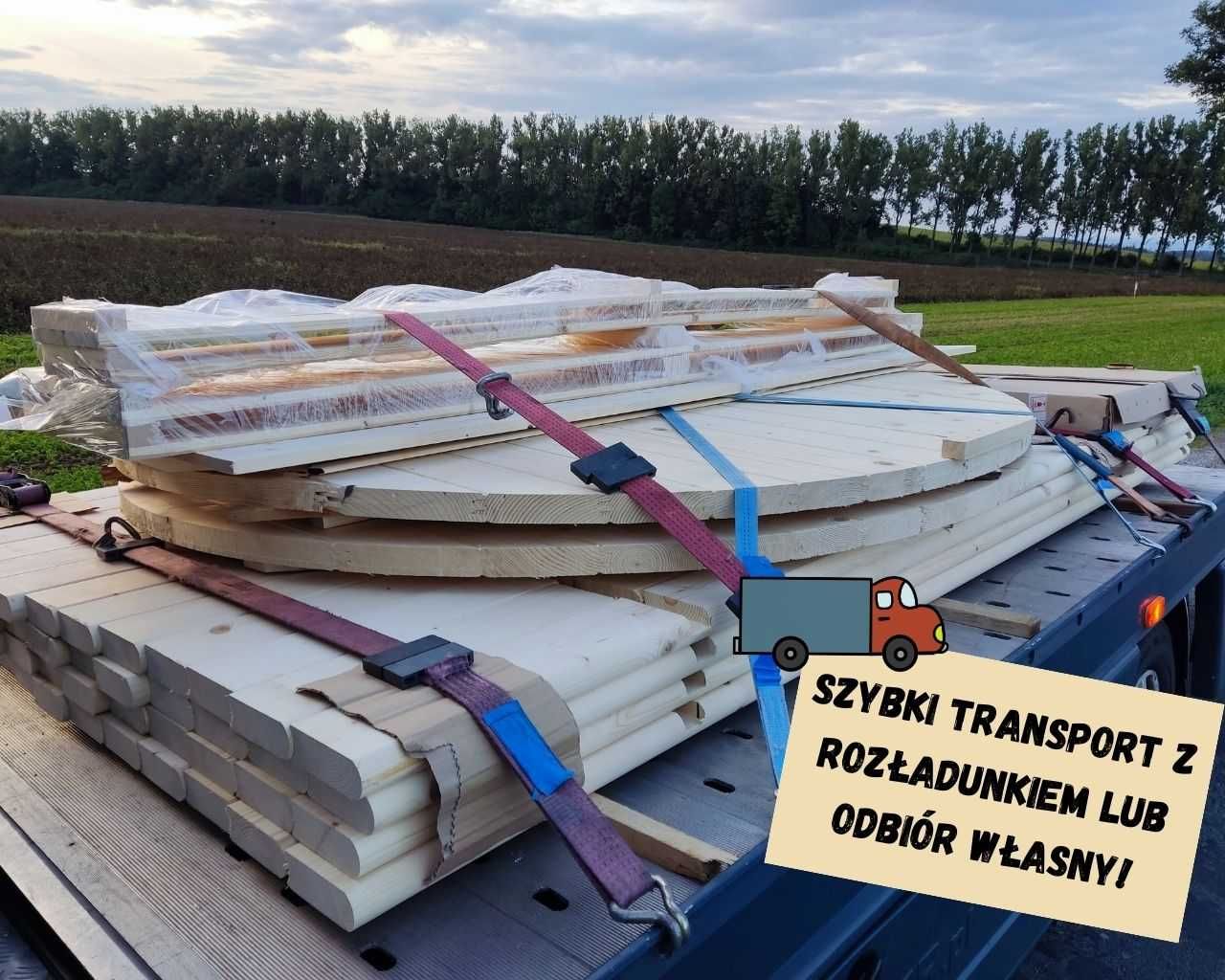 Sauna Ogrodowa Beczka samodzielny montaż FULL ZESTAW 2x2