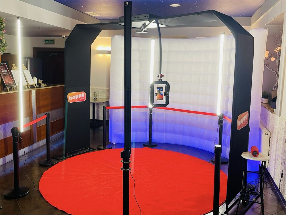 Fotobudka 360 videobudka| brama 360 over head| fotobudka nowość