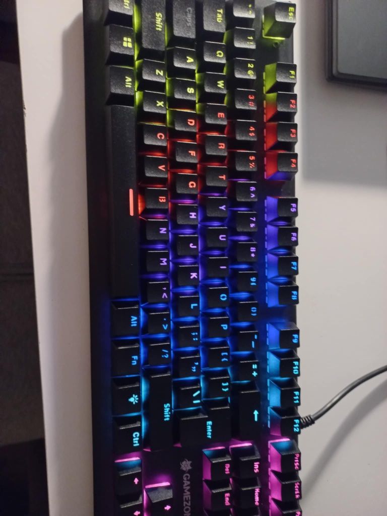 Klawiatura Gamingowa mechaniczna Gamezone stringer 87