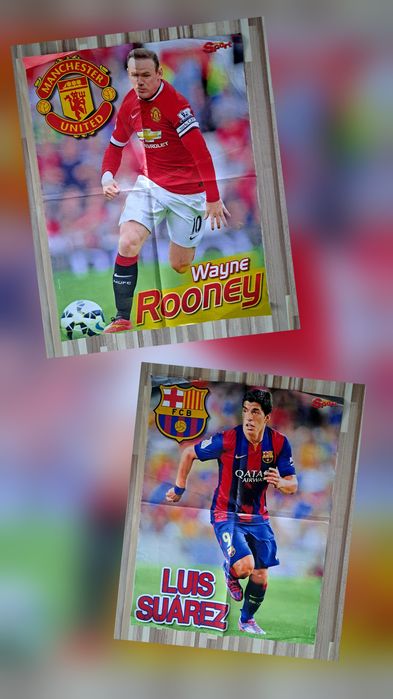 Plakat Bravo Sport FCB/Manchester United