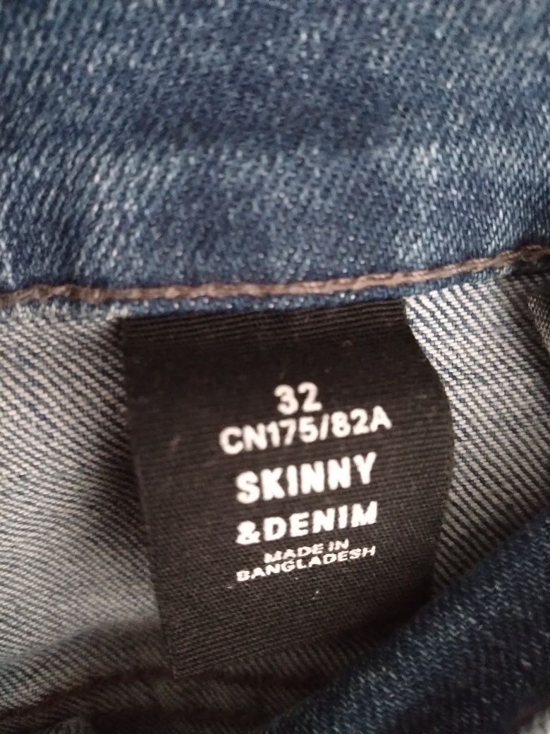 Jeansy męskie H&M 34