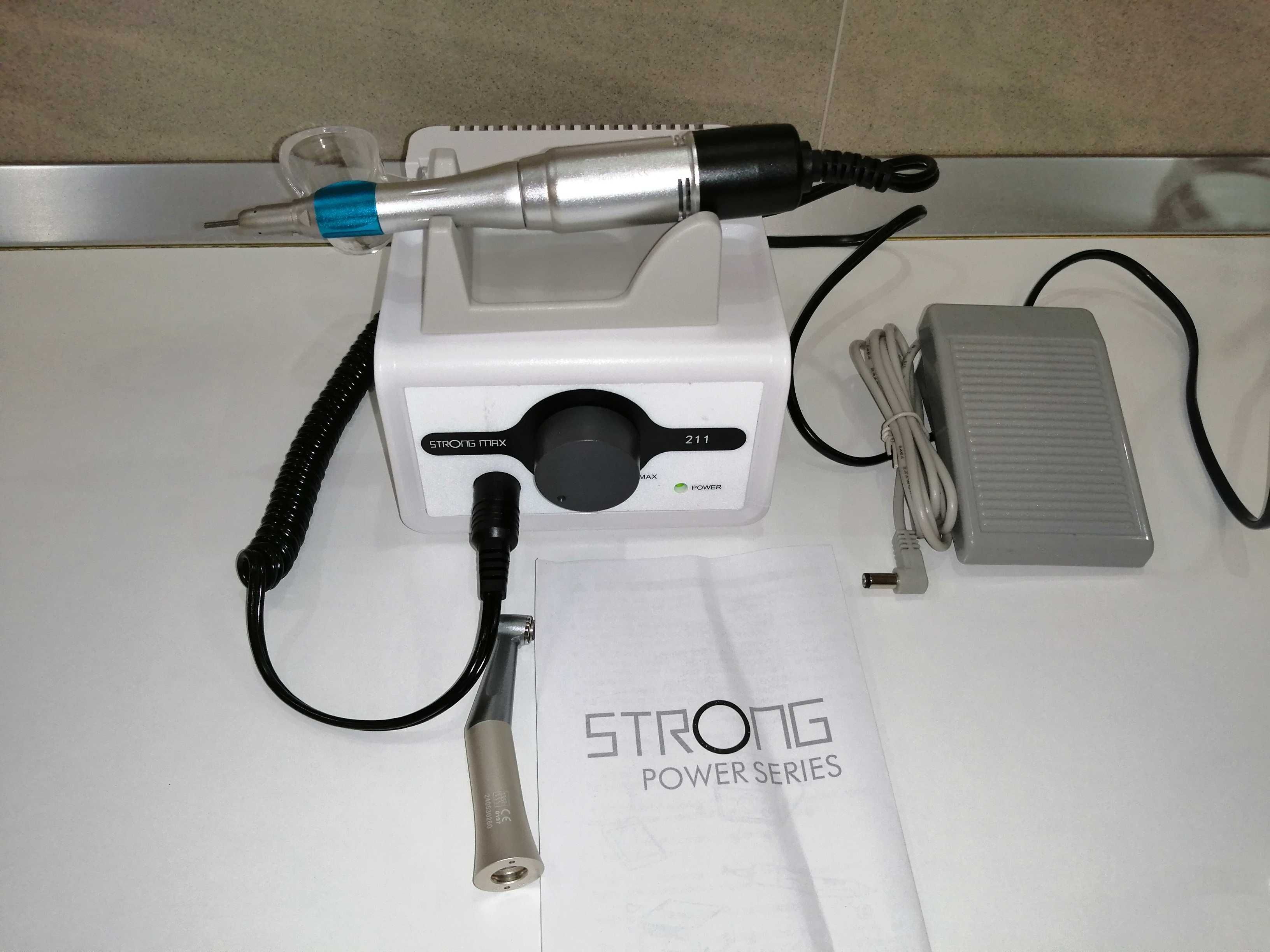 Nowa frezarka STRONG 211 i mikrosilnik SDE-m33 Es