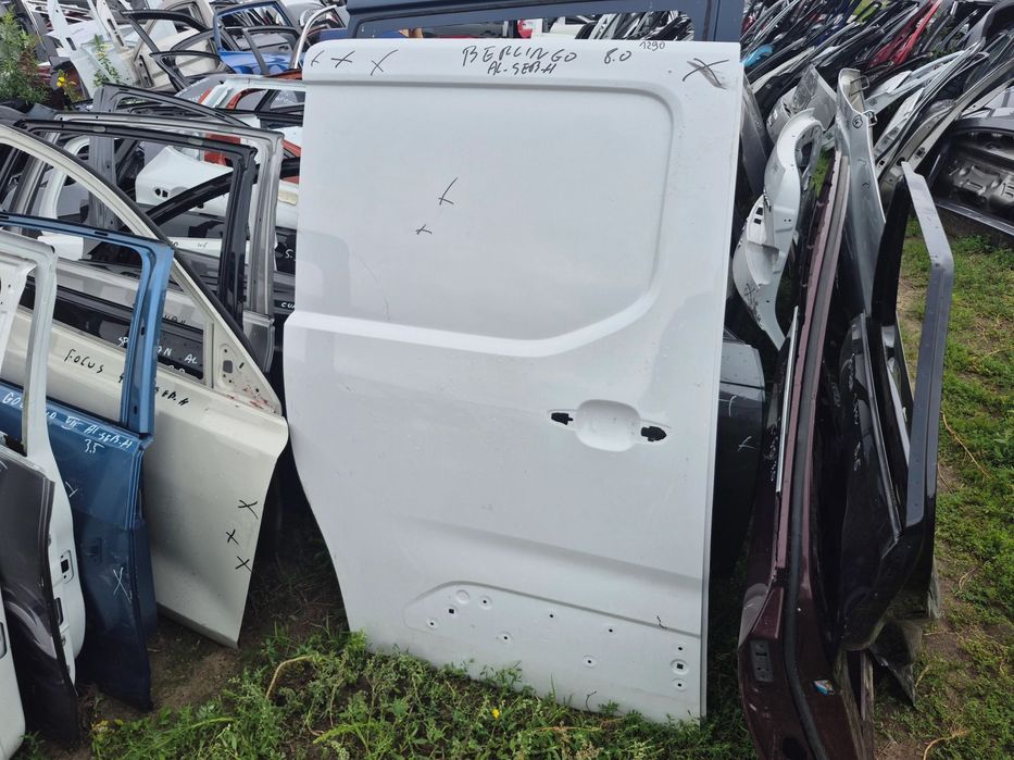 Combo E Berlingo IV Rifter Proace City Doblo III Drzwi Prawe Przesuwne Blacha