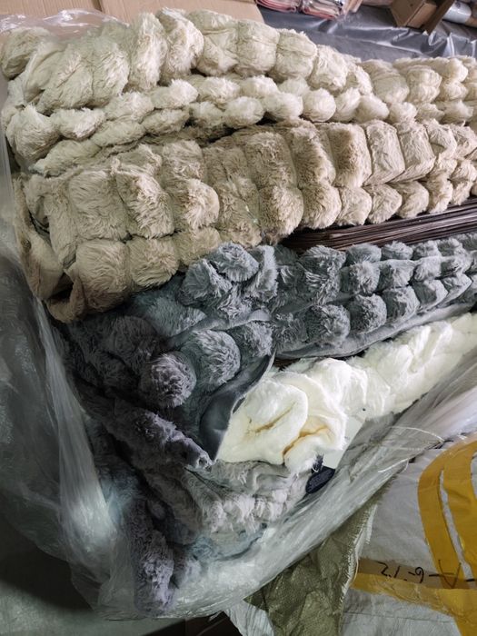 Покривало ковдра Шиншила євро полоска 7см