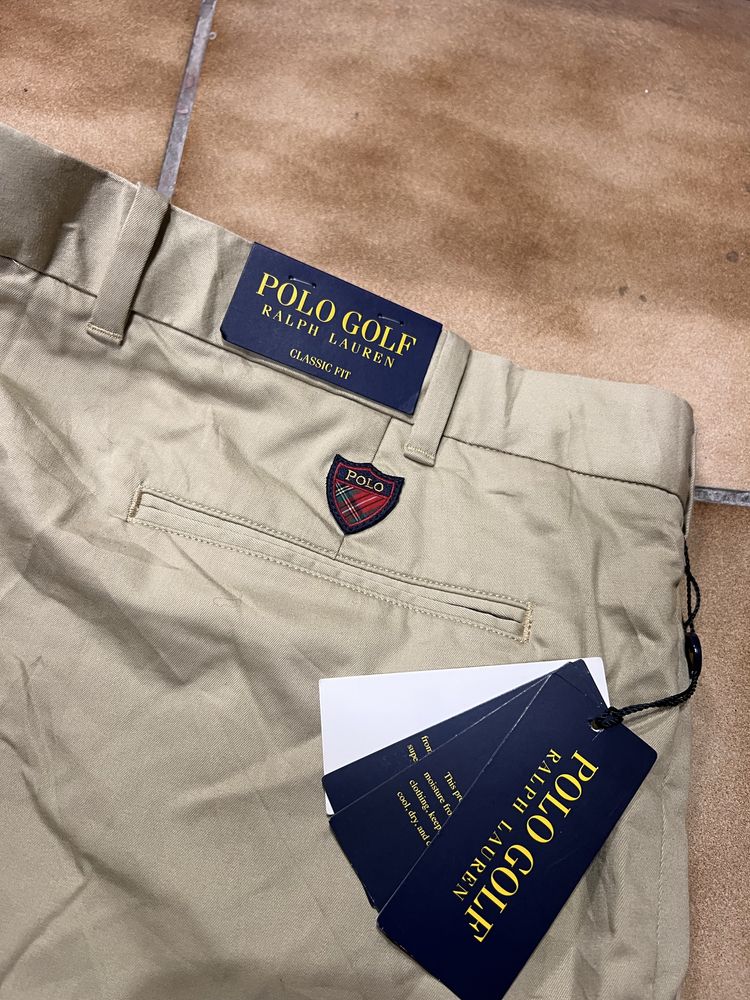 Шорти оригінал Polo Ralph Lauren нові casual класичні чоловічі 42 беж