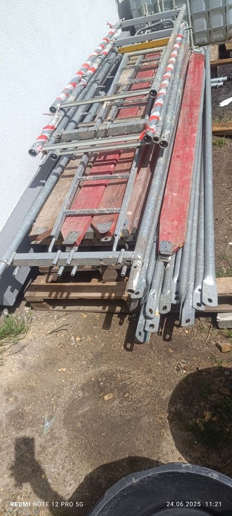 Rusztowanie plettac systemowe używane