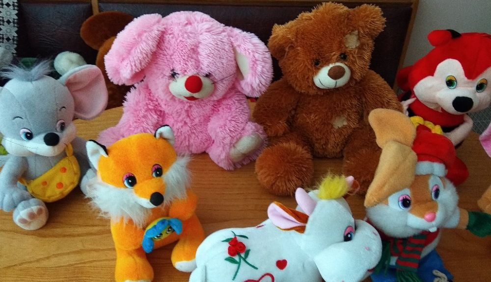 мягкі музичні іграшки