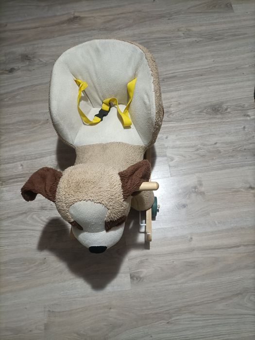 Bujak,jeździk 2w1 Piesek na biegunach