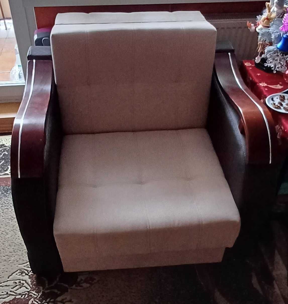 Sofa amerykanka Dakota I Fotel rozkładany z funkcją spania