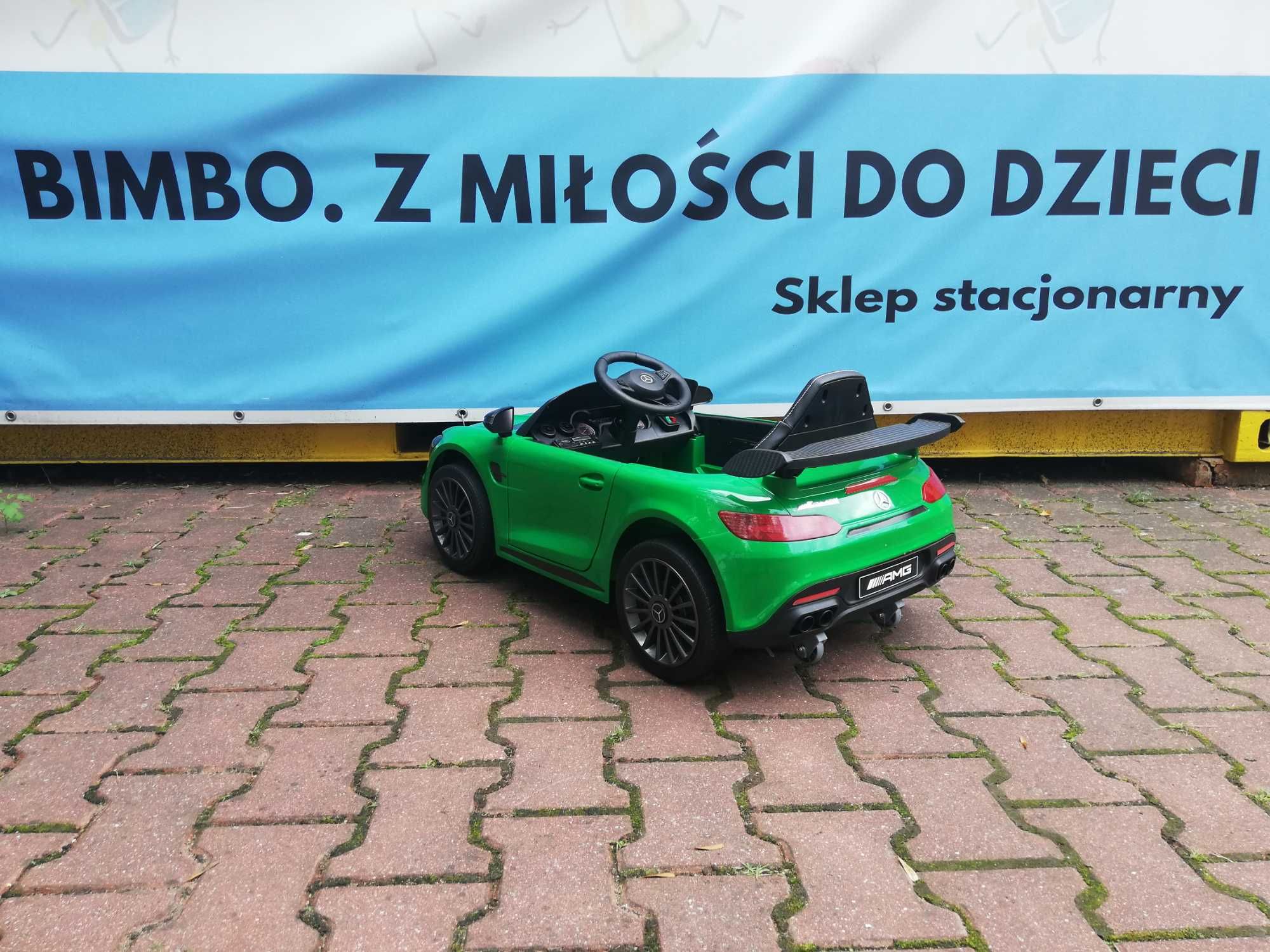 NOWY Mercedes AMG GT R Cabrio Auto na akumulator 12V dla dzieci +PILOT