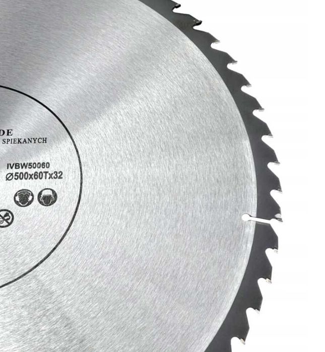 TARCZA WIDIOWA Do Drewna 500 mm x 32 x 60T WIDIA Piła