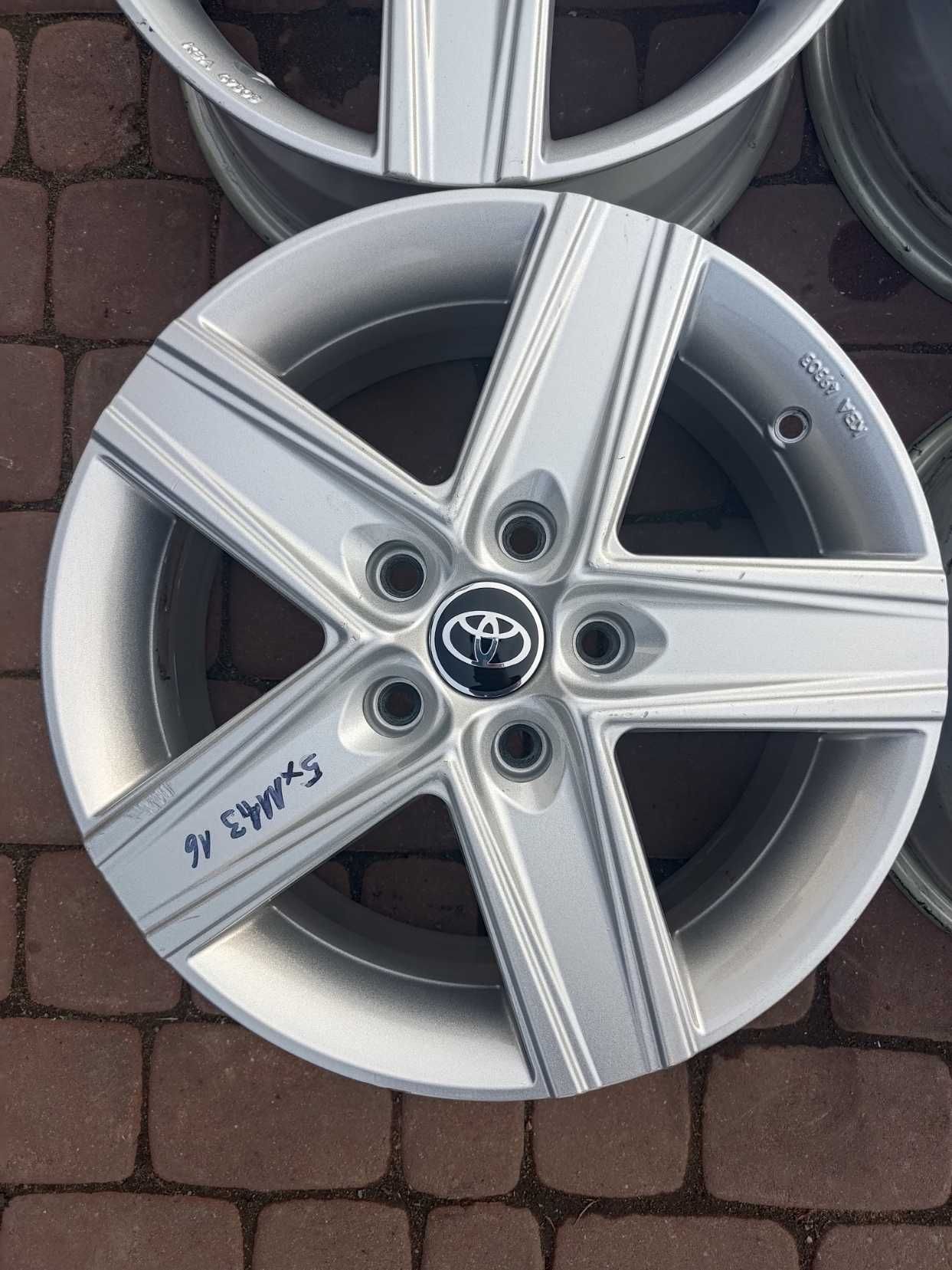 FELGI ALUMINIOWE Toyota 16 x 6,5 x 5x114,3 x 70,4 x ET45!