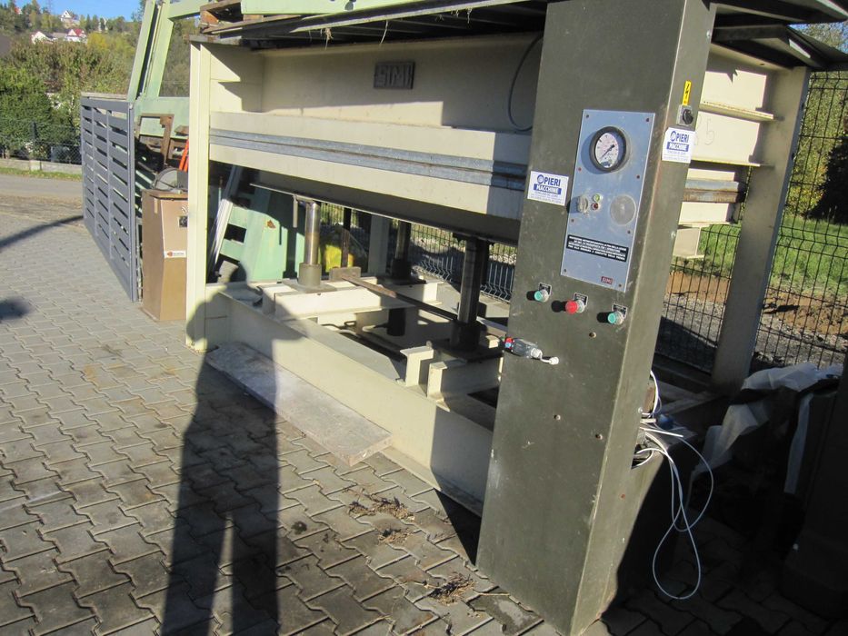 Prasa do forniru stolarskie hydrauliczna pułkowa SIMI 250X130