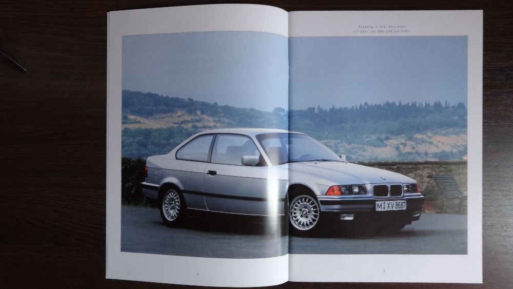 Prospekt BMW 3 E36 Coupe