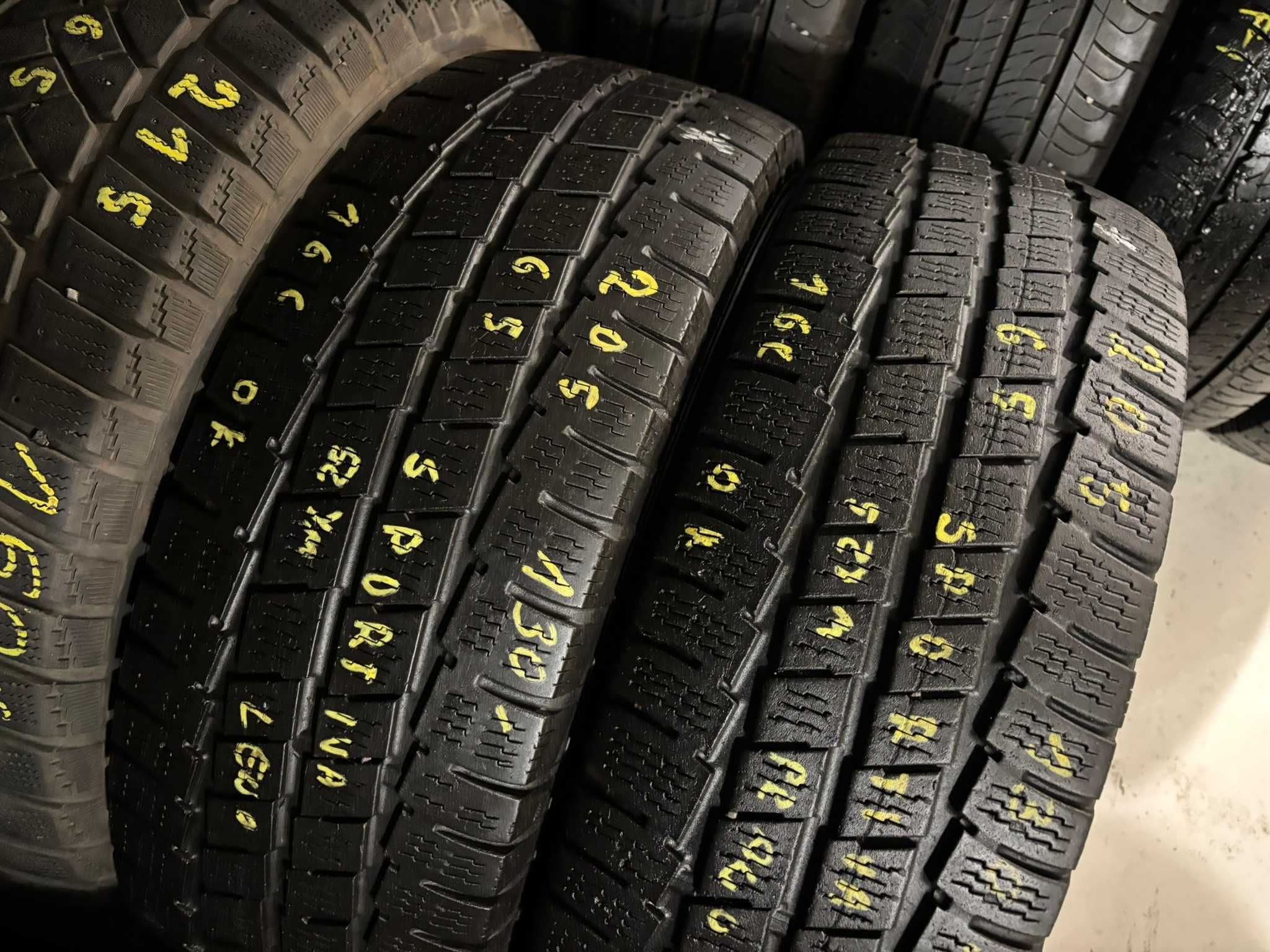 2X Opony Zimowe Bus 205/65R16C 107/105T SPORTIVA VAN SNOW 2 6.3MM Całe